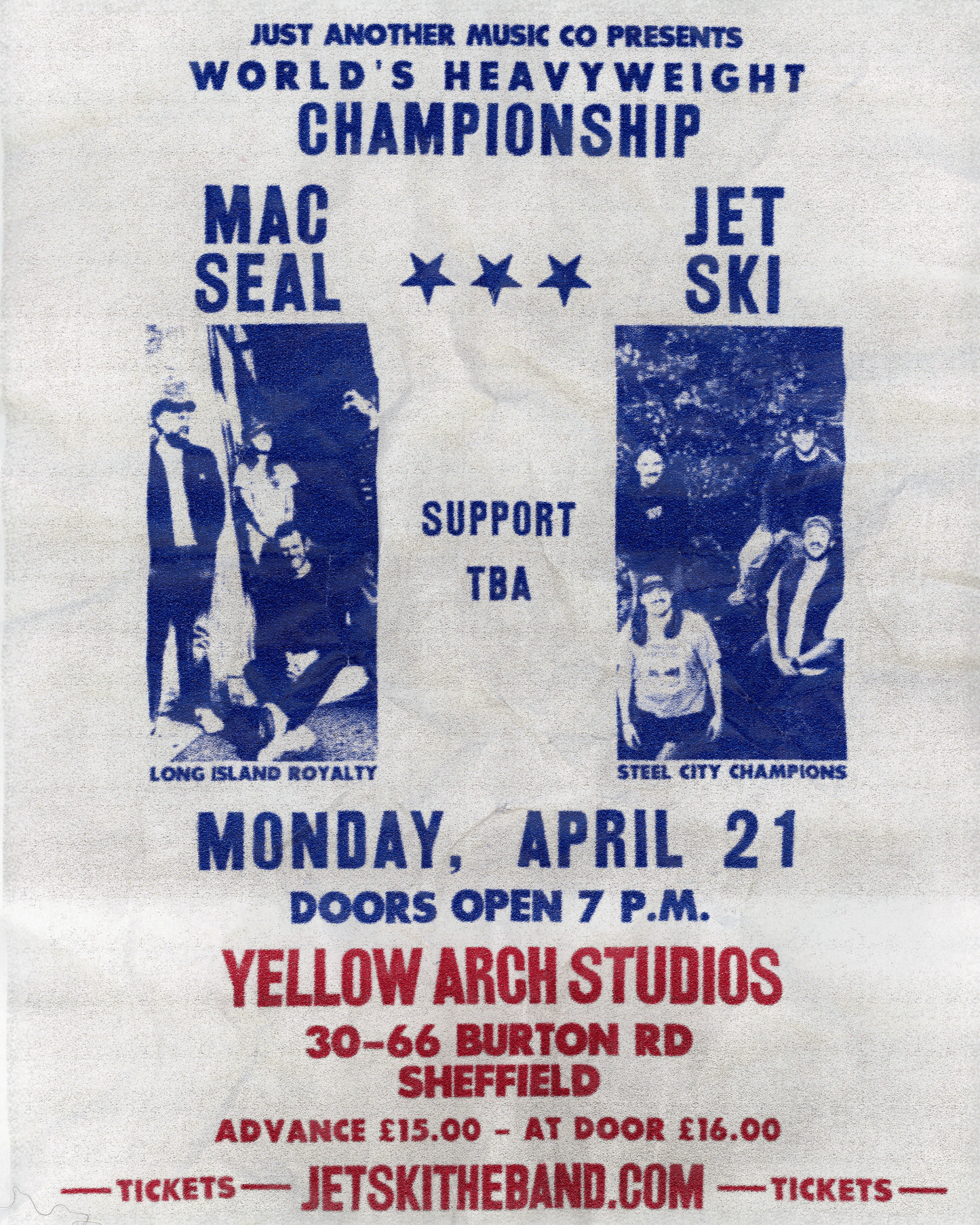 MACSEAL + JETSKI @ YELLOW ARCH, SHEFFIELD 21/04/25